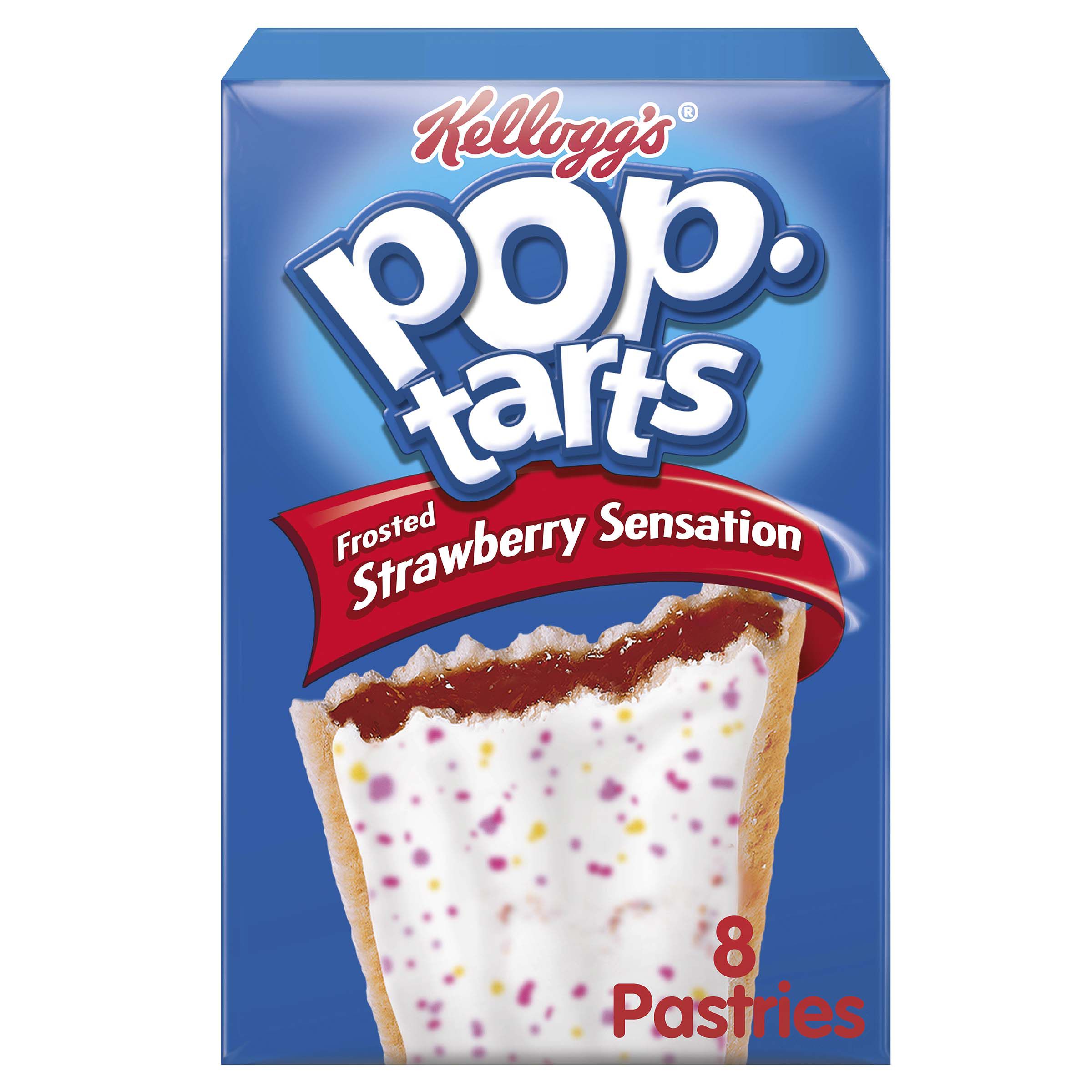 Kellogg's Pop-Tarts Strawberry Sensation 8pack 48g