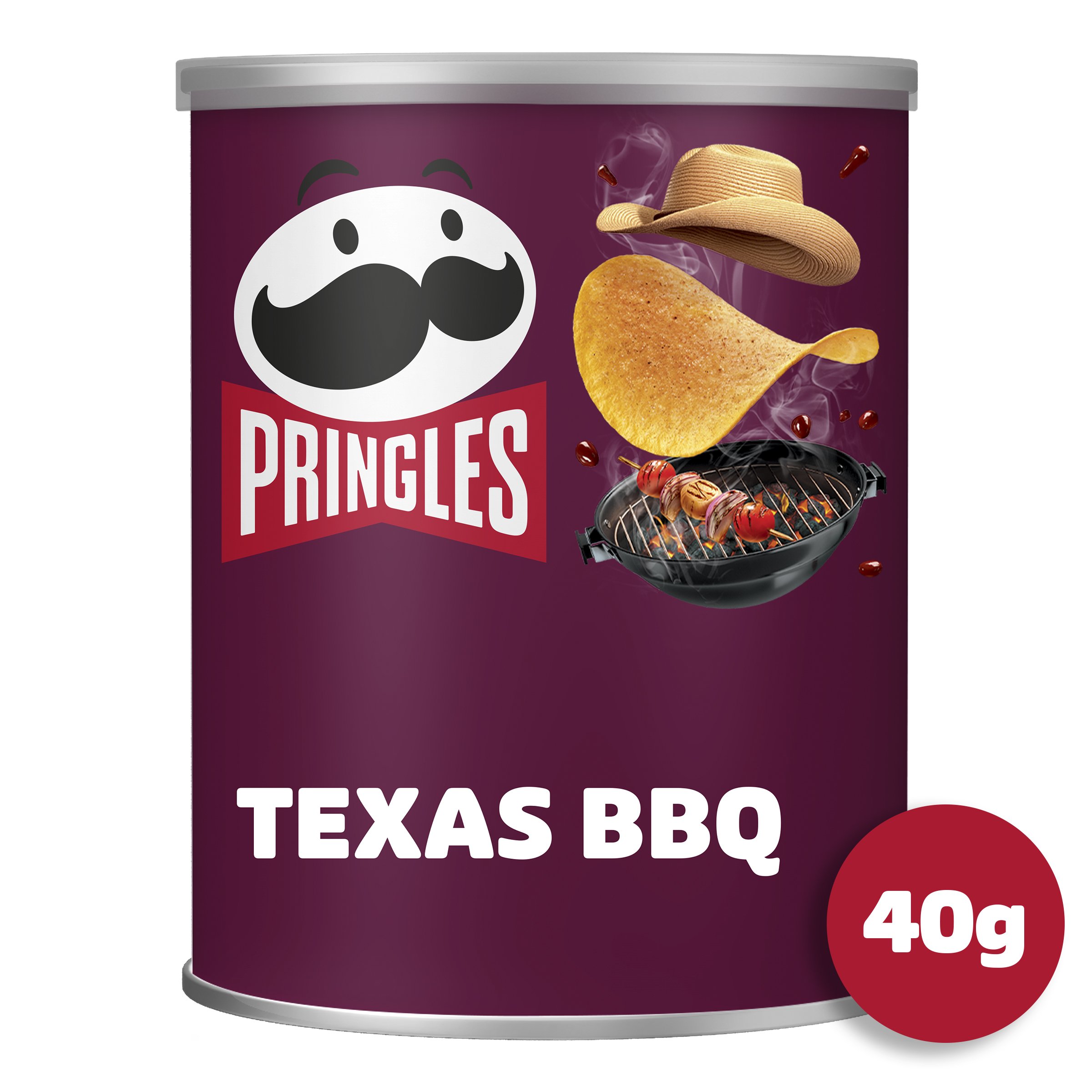Pringles Texas BBQ Sauce Crisps 40g