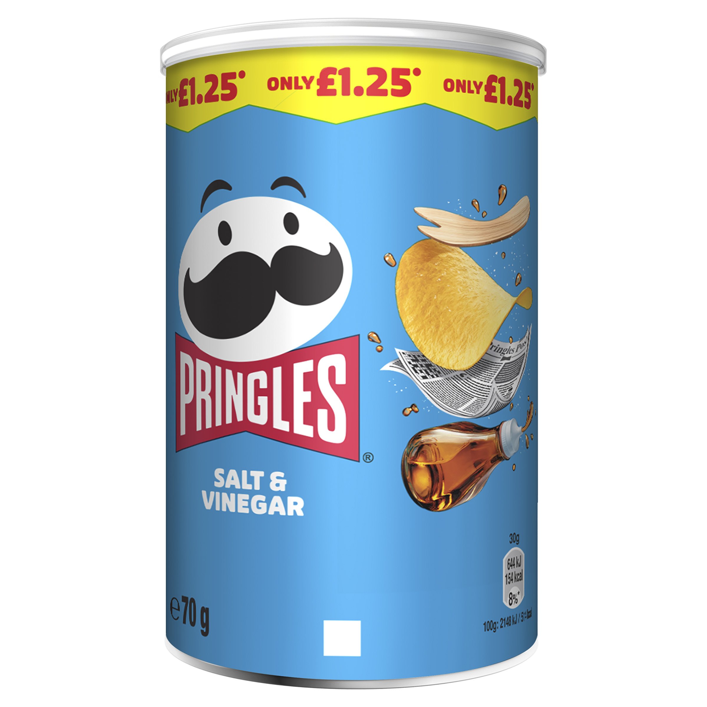Pringles Salt & Vinegar 70g PMP