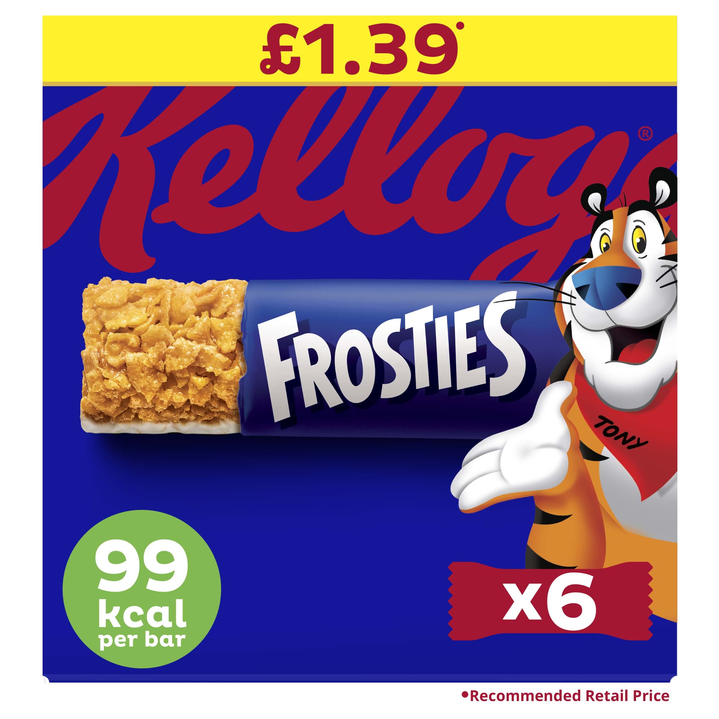 Kellogg's Frosties Bars 6x25g PMP