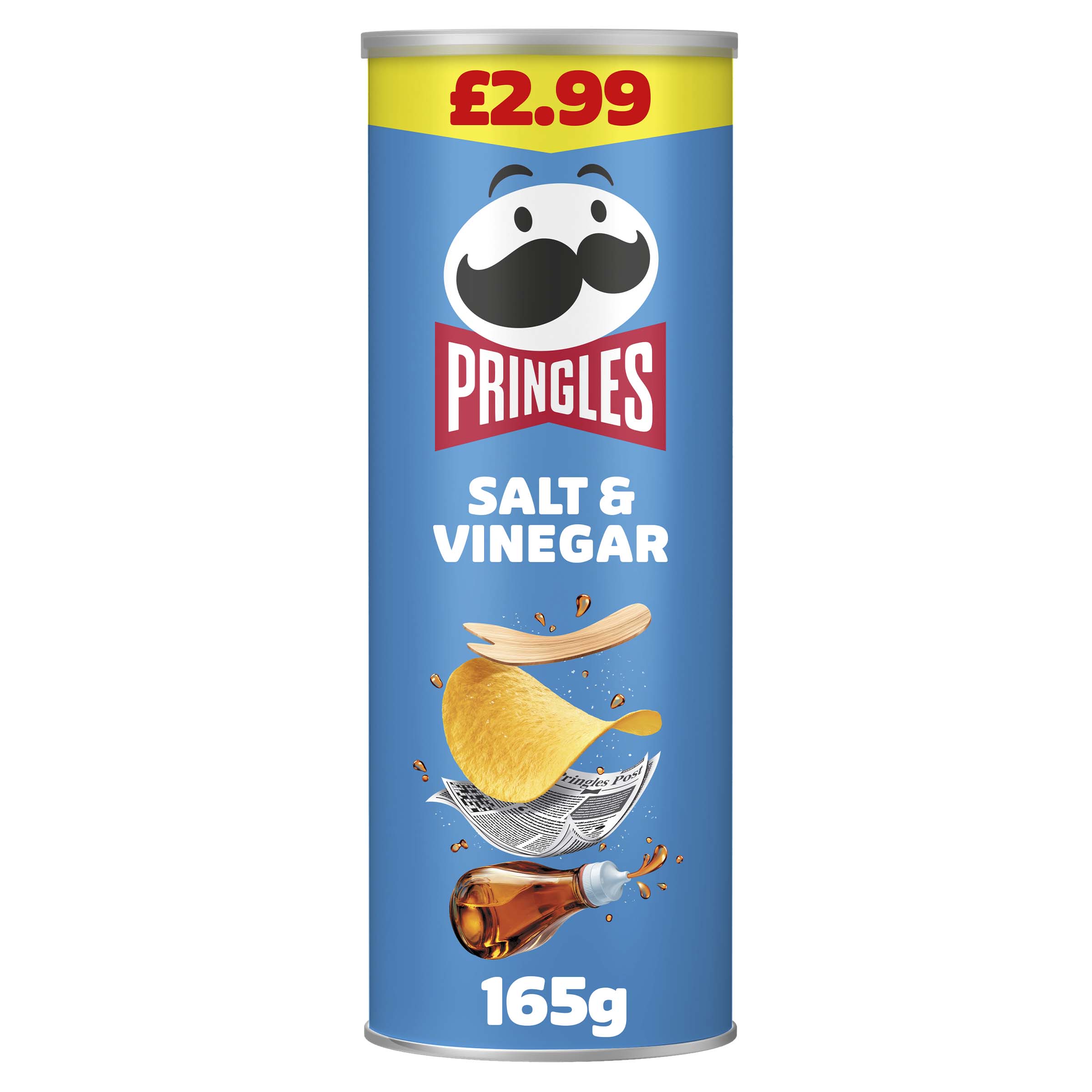 Pringles Salt & Vinegar 165g PMP