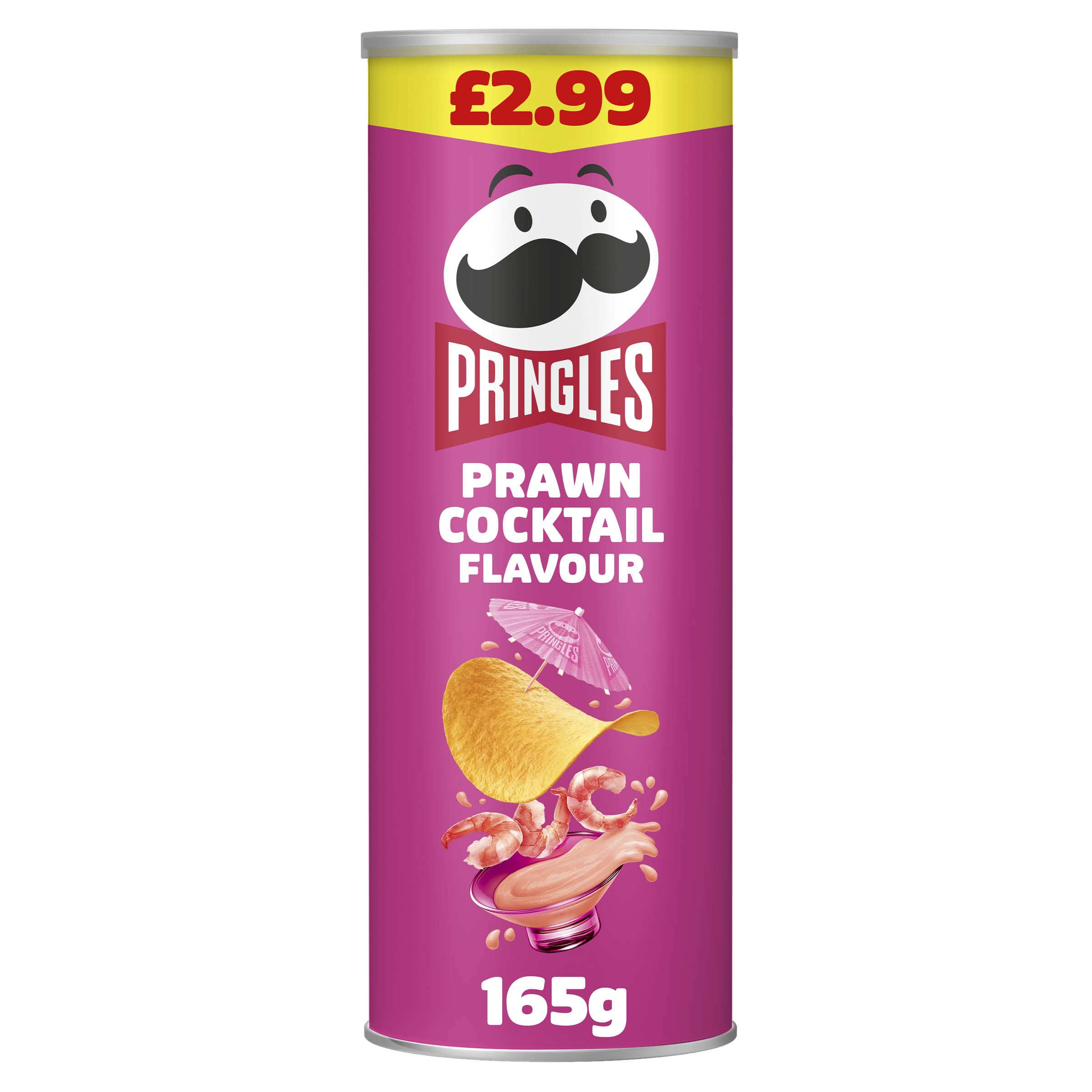 Pringles Prawn Cocktail 165g PMP