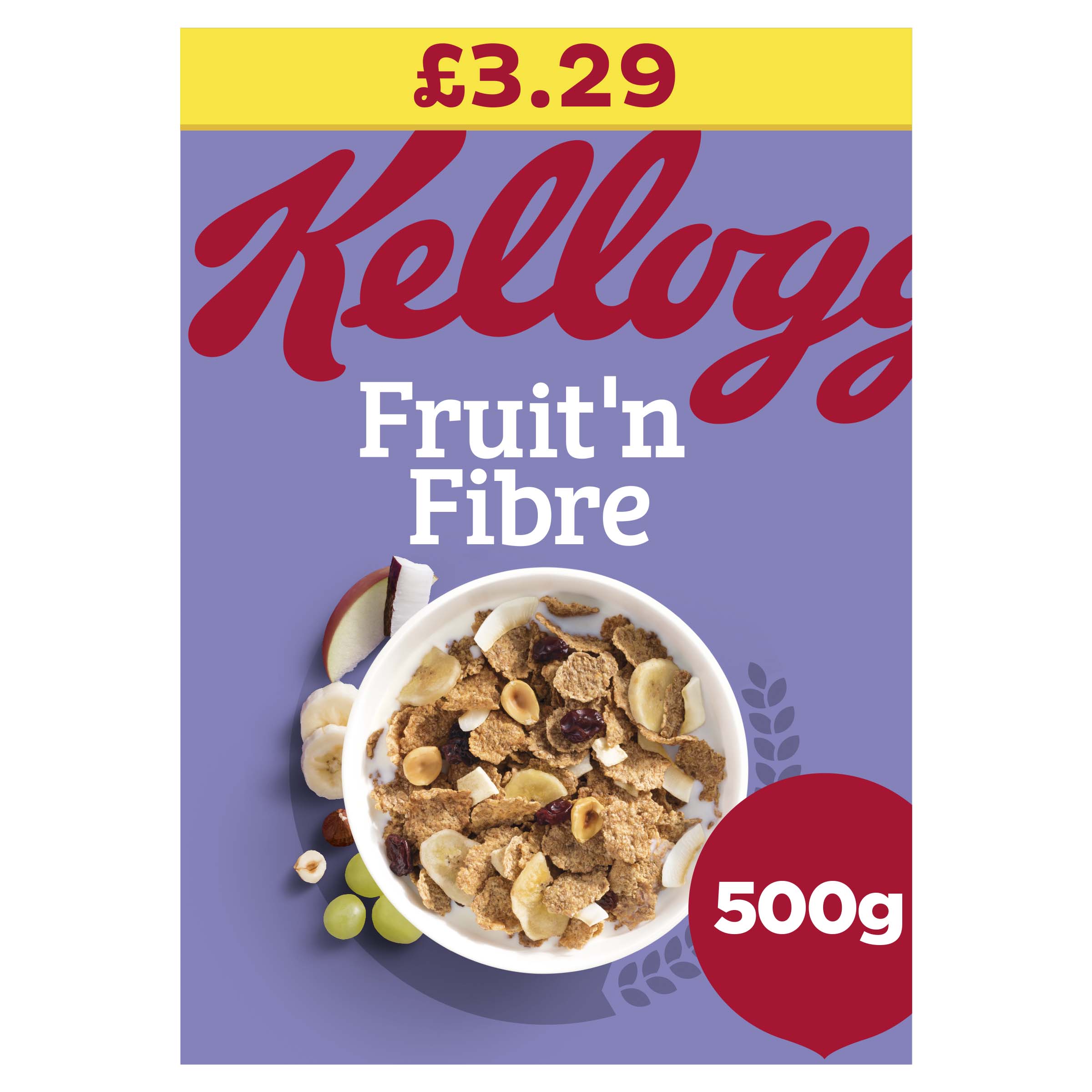 Kellogg's Fruit 'n Fibre Cereal 500g PMP