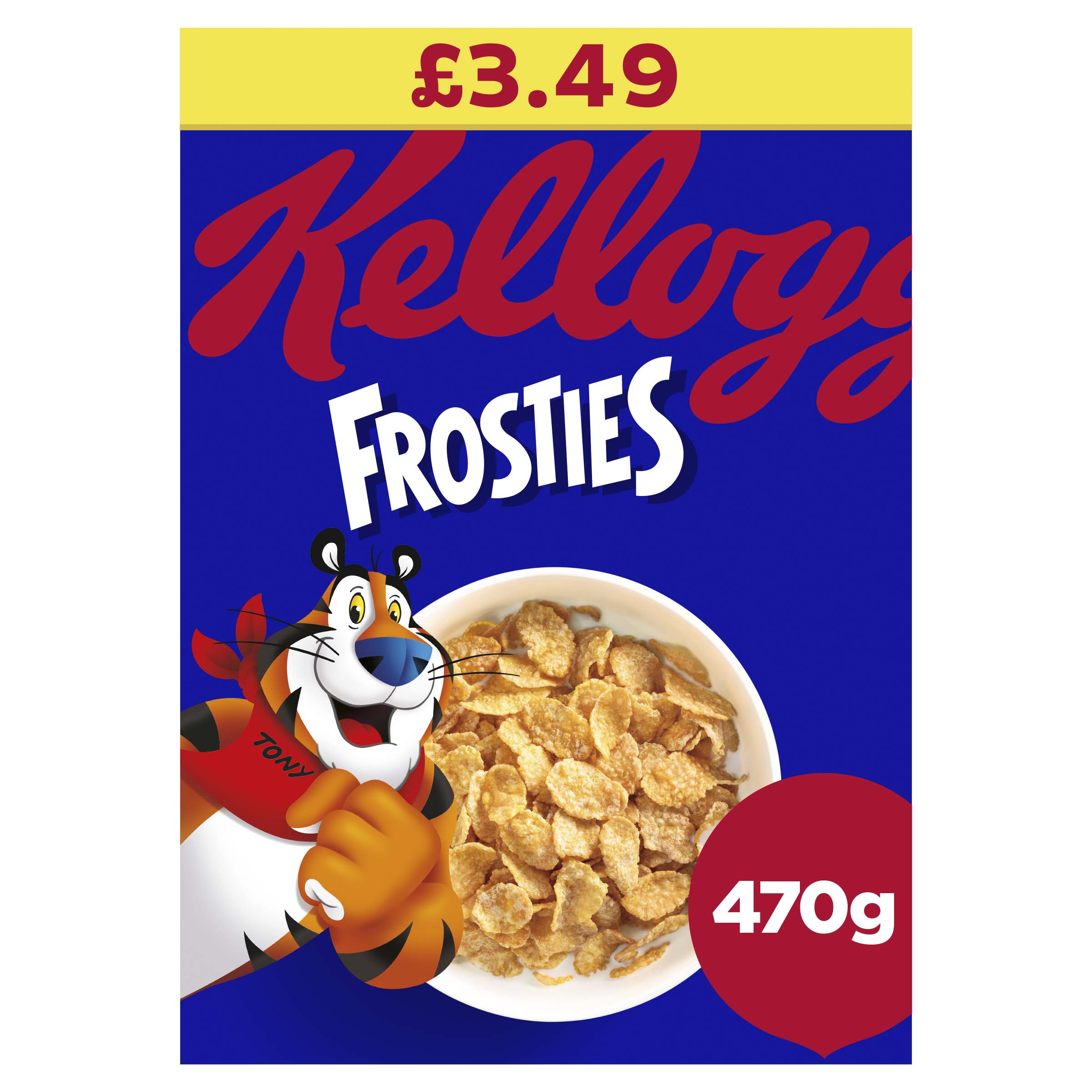 Kellogg's Frosties Original Breakfast Cereal 470g PMP