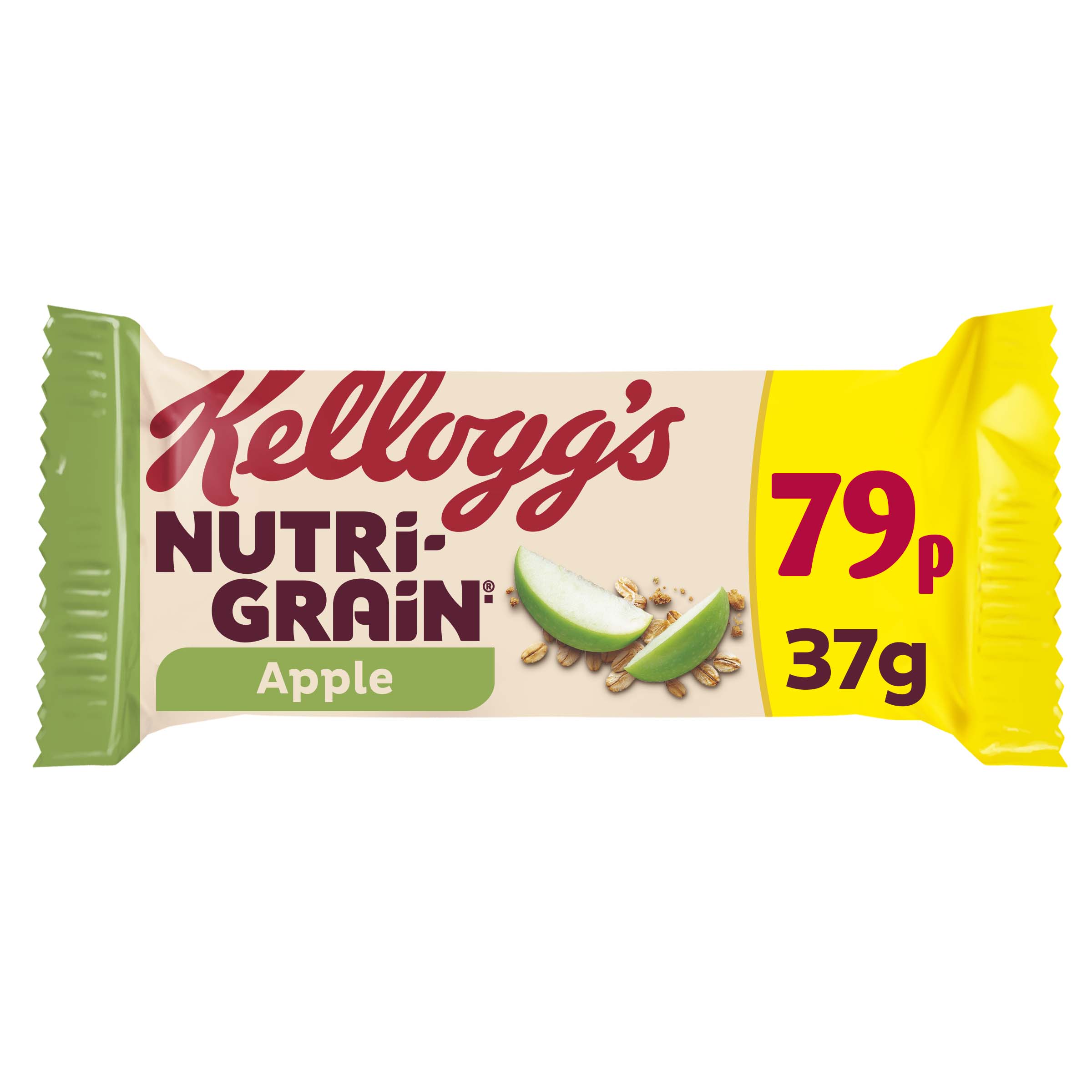 Kellogg's Nutri-Grain Apple Single Snack Bar 37g PMP