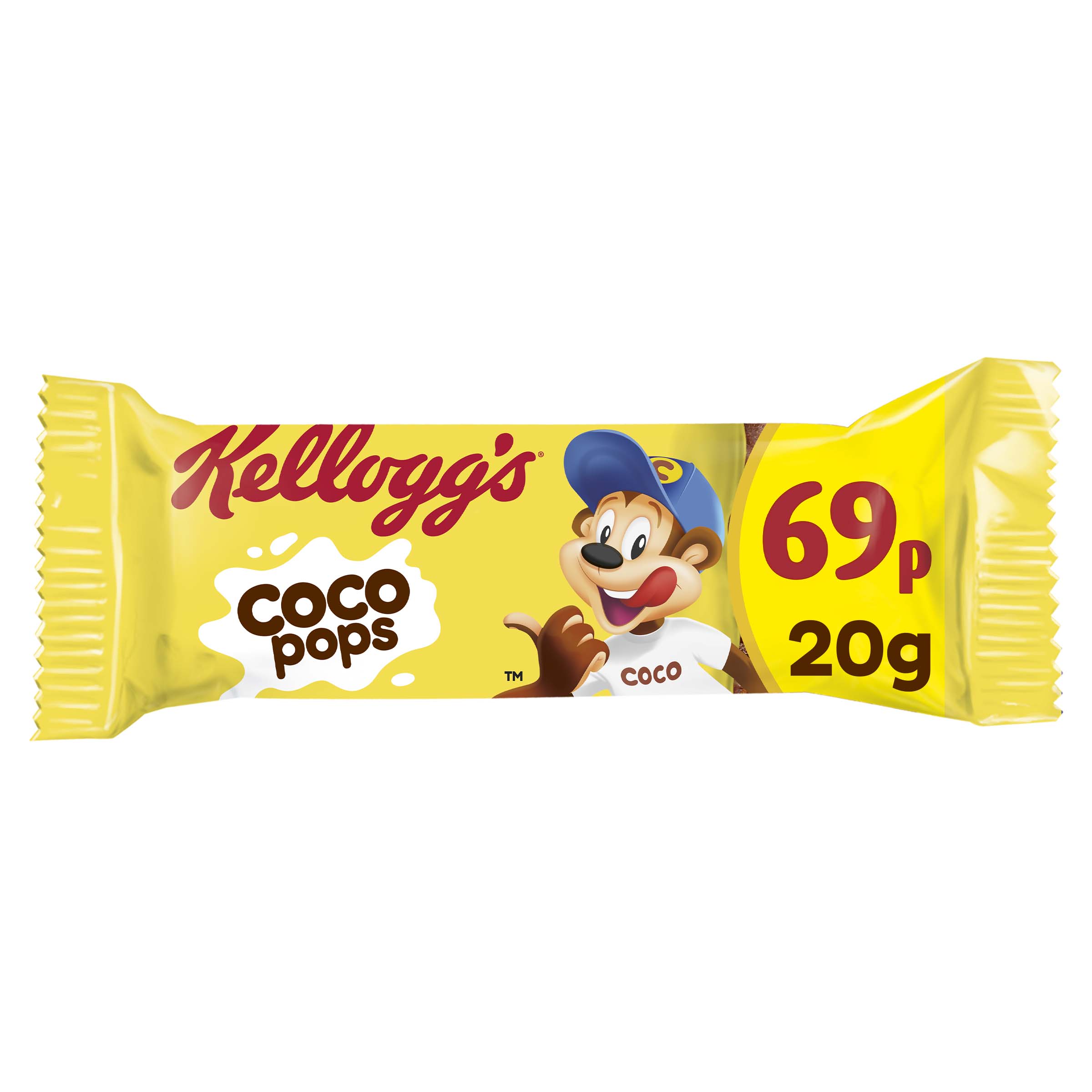 Kellogg's Coco Pops Cereal Bar 25x20g - PMP