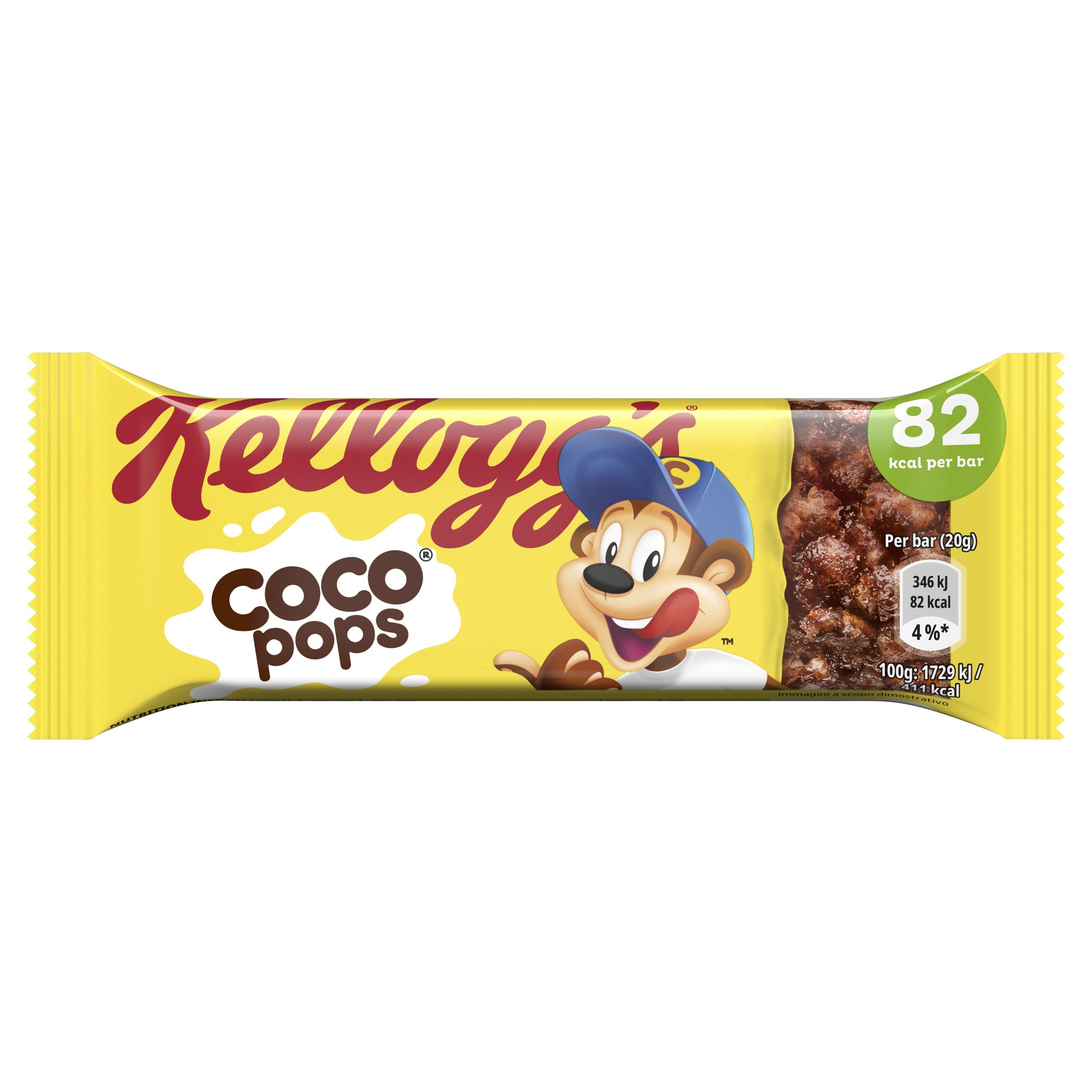 Kellogg's Coco Pops Cereal Bars 20g