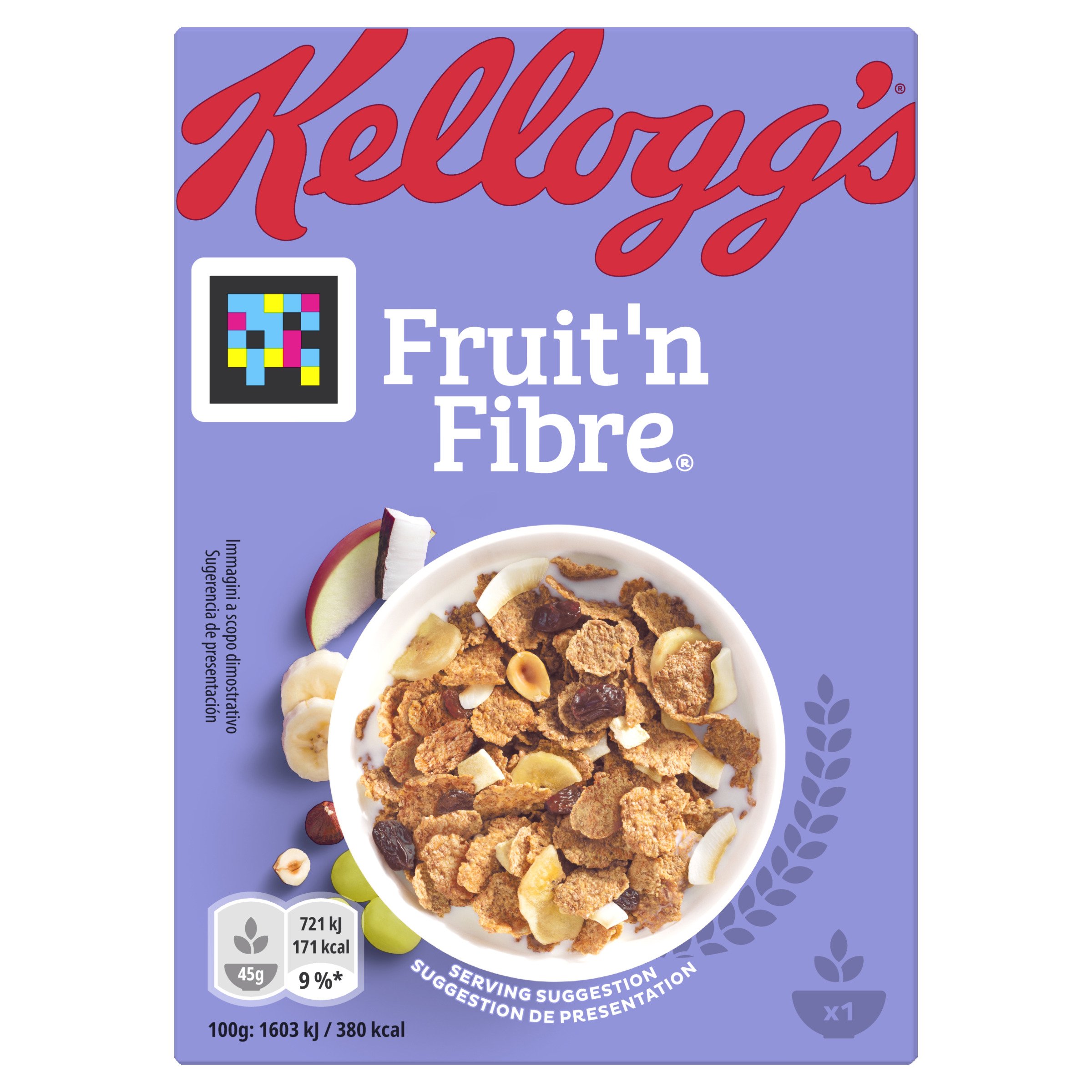 Kellogg's Fruit ‘n Fibre Cereal 45g