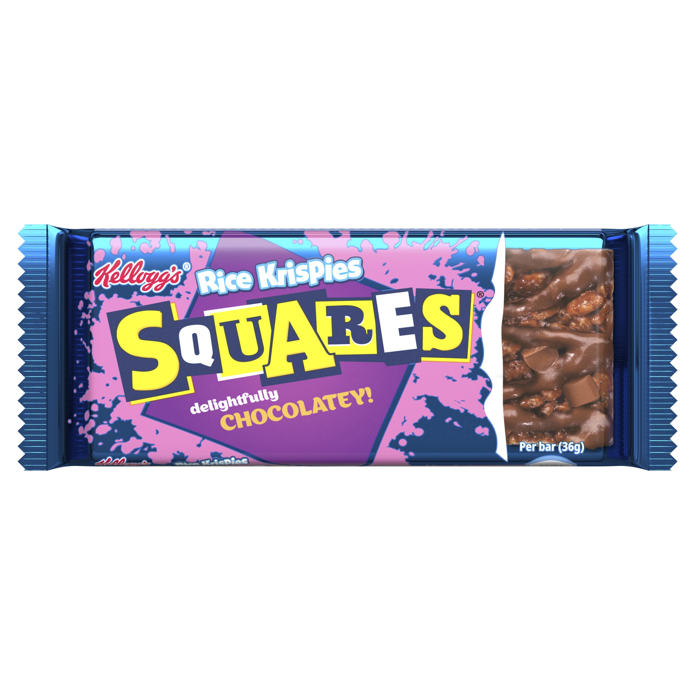 Kellogg's Rice Krispies Squares Delightfully Chocolatey Bar 36g