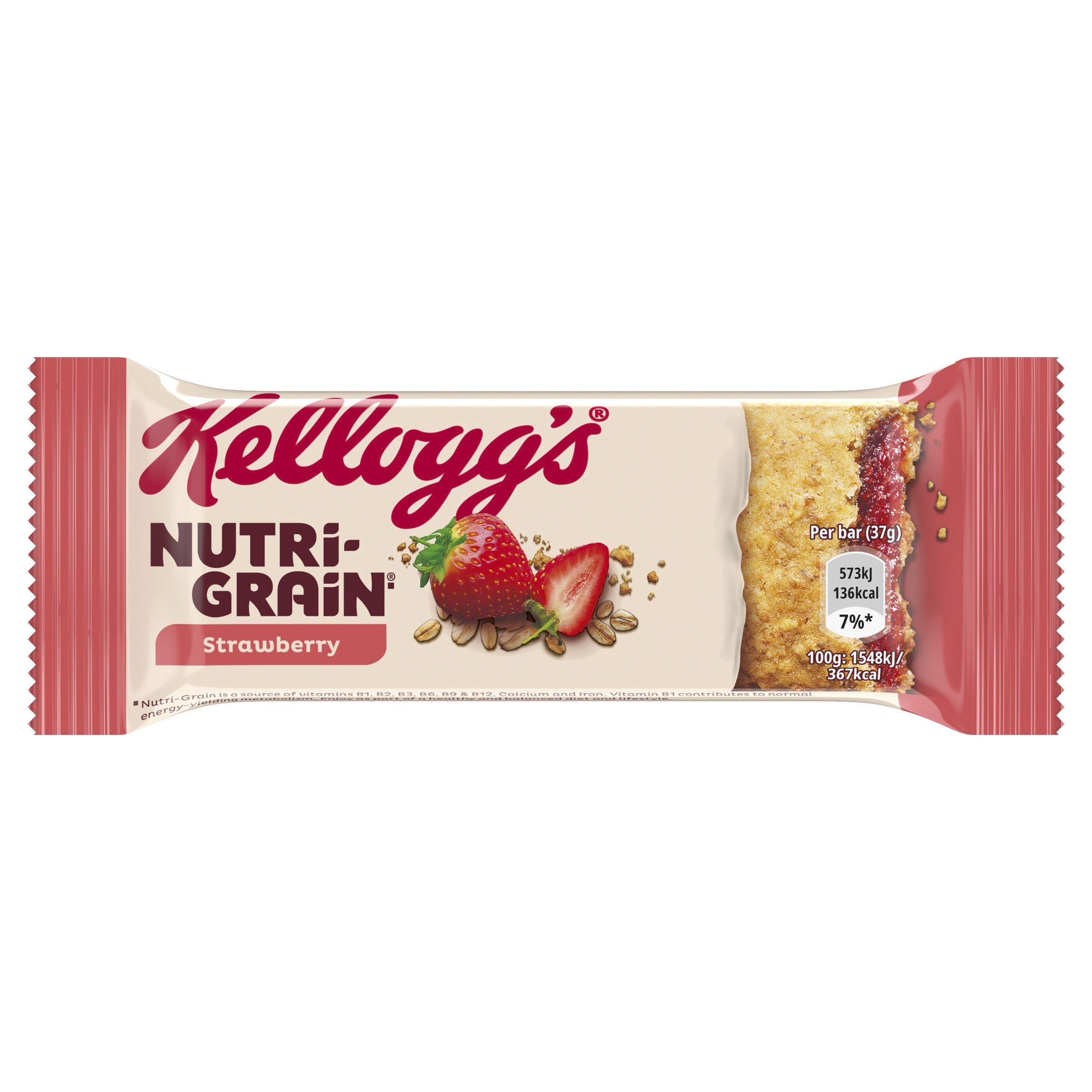 Kellogg's Nutri-Grain Strawberry Bar 37g