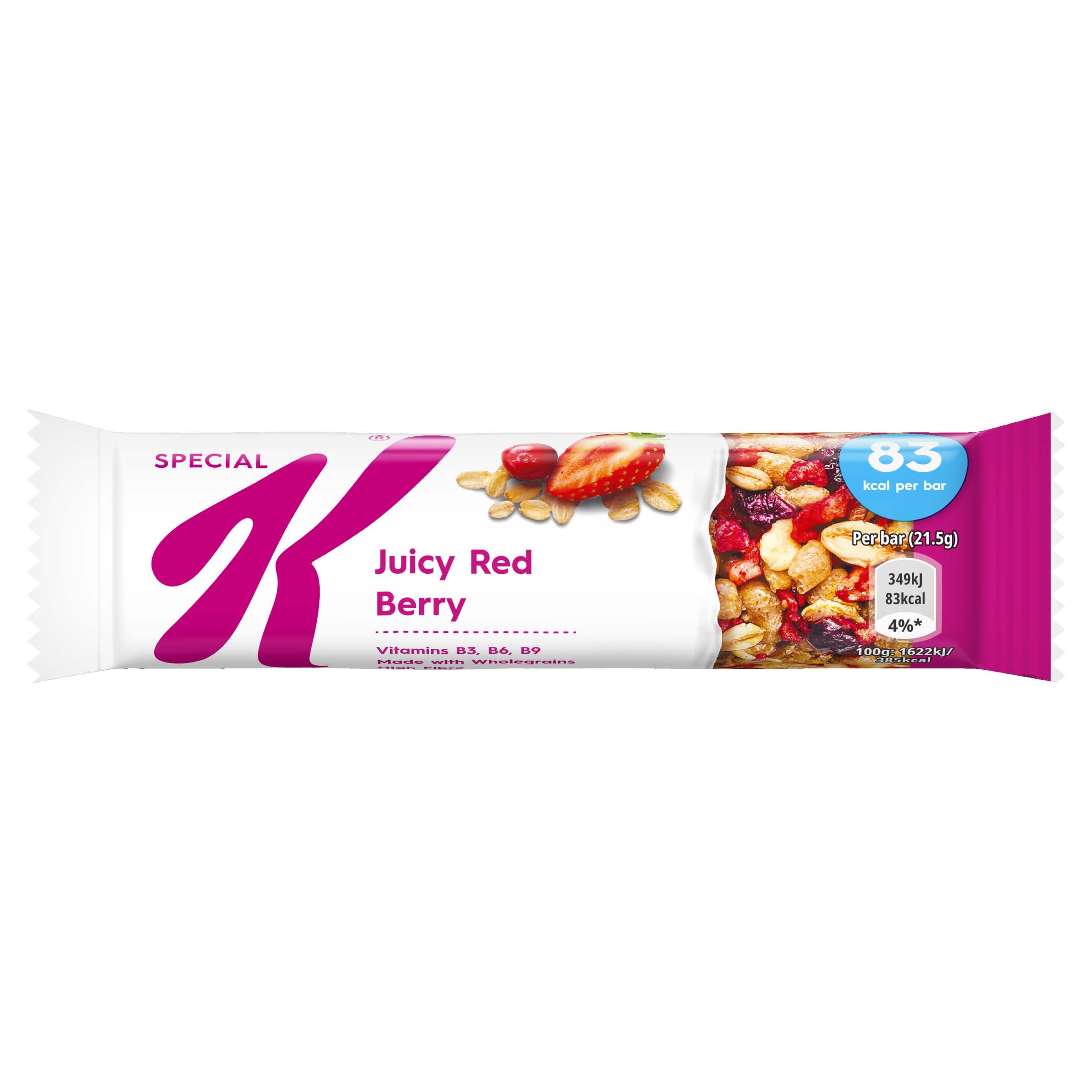 Kellogg's Special K Juicy Red Berry Single Snack Bar 21.5g